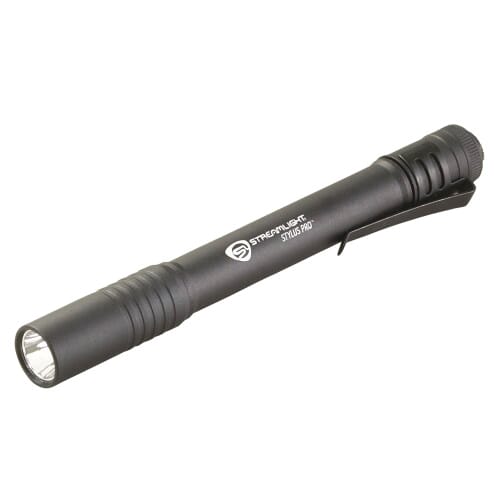 Streamlight® 66118 Stylus Pro® Industrial Non-Rechargeable Penlight, LED Bulb, Aluminum Housing, 100 Lumens